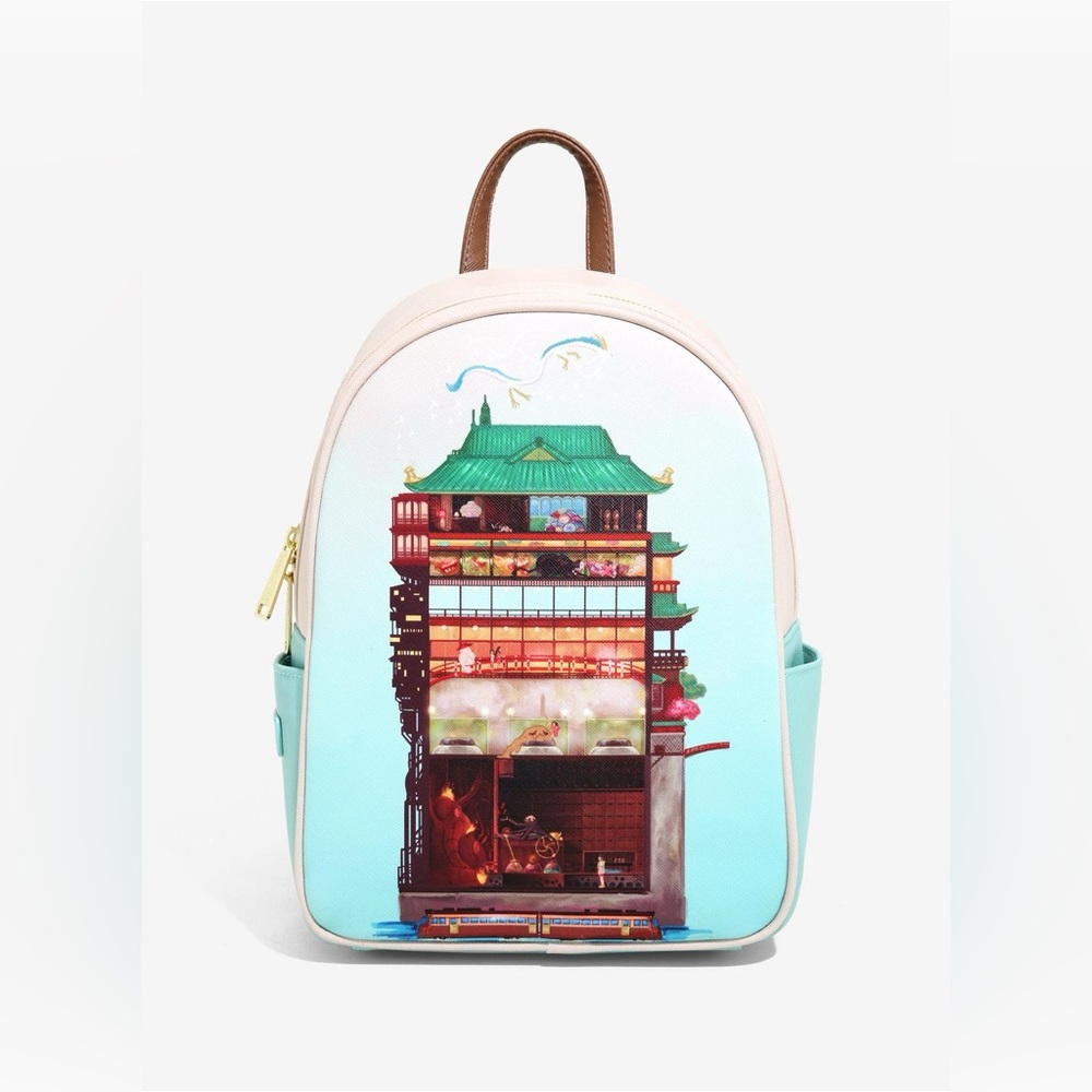 Loungefly Studio Ghibli Spirited Away Bathhouse Mini Backpack
